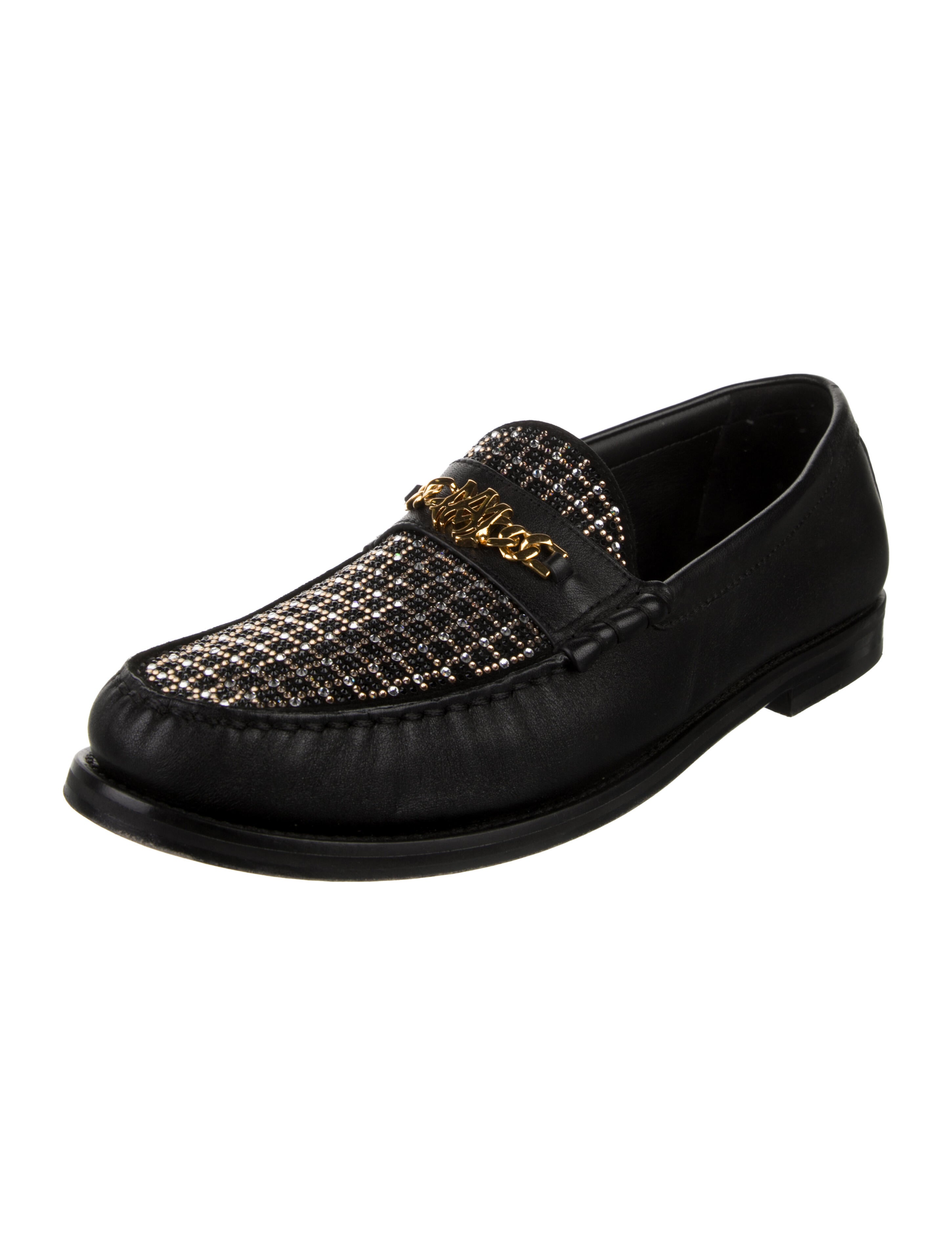 Amiri Velvet Dress Loafers